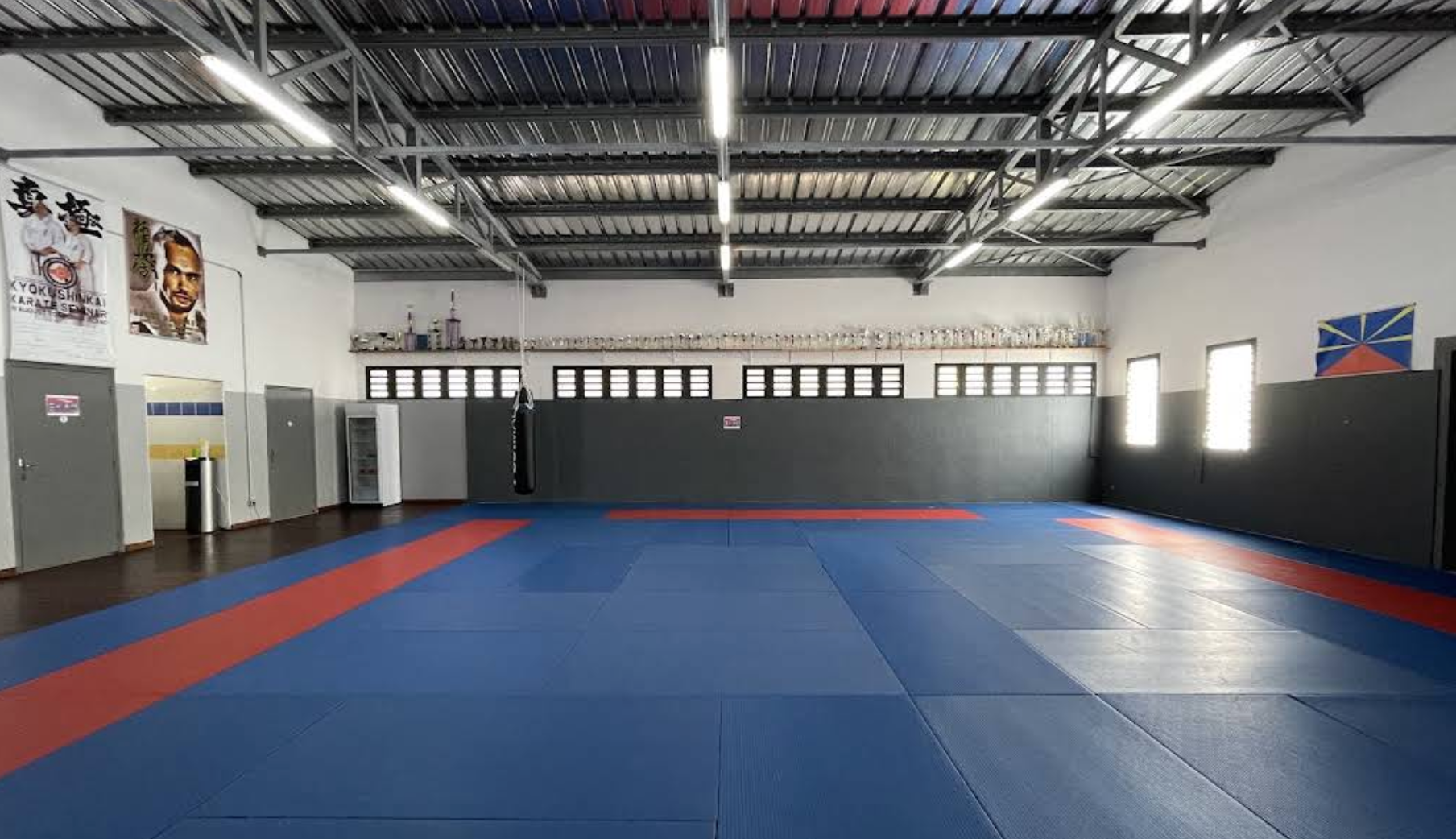 Inside the dojo